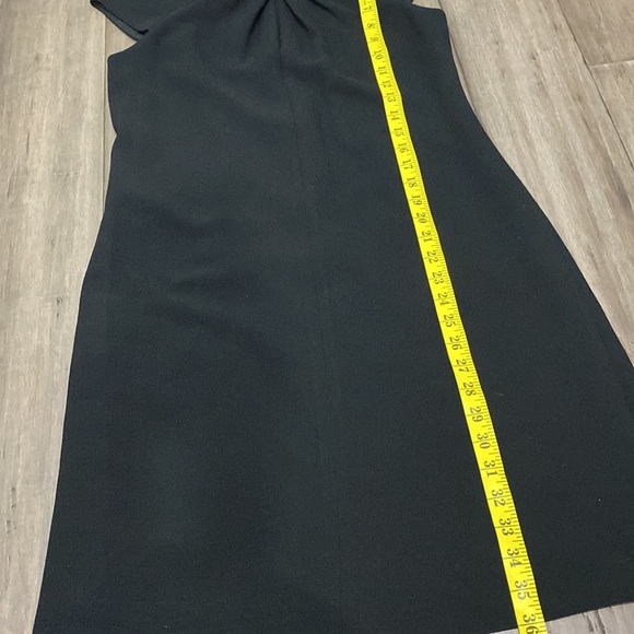 Eliza J bejeweled neckline black formal dress‎ sheath - Picture 9 of 10